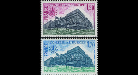 CE29-NF (Y&T 58/59) : 1978 -  TP de service du Conseil de l'Europe