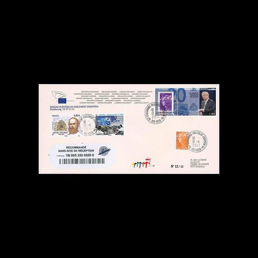 PE609a : 11.2011 - FDC RECO PE "Eurozone - M. Juncker