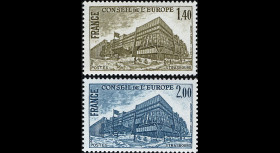 CE31-NF (Y&T 63/64) : 1980 -  TP de service du Conseil de l'Europe