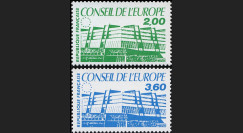 CE38-NF (Y&T 96/97) : 1987 -  TP de service du Conseil de l'Europe