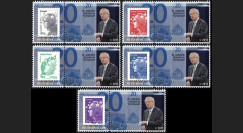PE609-PT1-5 : 2011 - 5 porte-timbre "Parlement eur. : M. Juncker