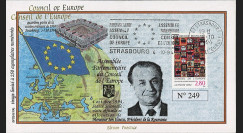 CE45-IVAT1 : 1994 - FDC Conseil Europe "M. Ion ILIESCU