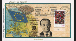 CE45-IVAT2 : 1994 - FDC Conseil Europe "M. Ion ILIESCU
