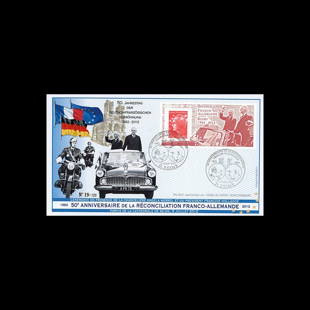 DG12-1 : 2012 - FDC "50 ans Réconciliation franco-allemande