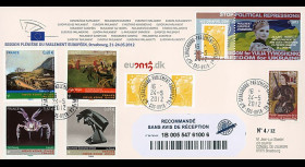 PE620a : 2012 - FDC RECO Parlement européen "Mme Ioulia TIMOCHENKO