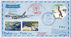 A380-174T2 : 2011 - FFC ÉMIRATS ARABES UNIS "A380 Air France - 1er Vol Dubaï-Paris"