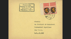 NEY46-2E : 1946 - France FDC Souvenir Mal NEY en Zone d'Occupation franç. en Allemagne