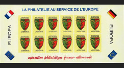 FRAL-12FND : 1969 - Feuillet EUROPA - Expo philatélique FFA / La philatélie sans frontières