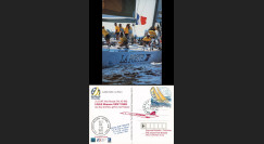 COAF93-10-21 : 1993 - Entier postal Concorde AF Vol par Voie Royale Lille-Shanon-New York