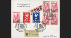 CE9-PJ1J : Env. Reco/Express 1er Jour timbres Conseil de l'Europe et Europa 13.09.1958