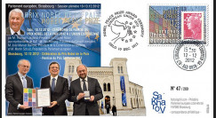 PE626 : 2012 - FDC Parlement européen Remise du Prix Nobel de la Paix à l'UE - Oslo