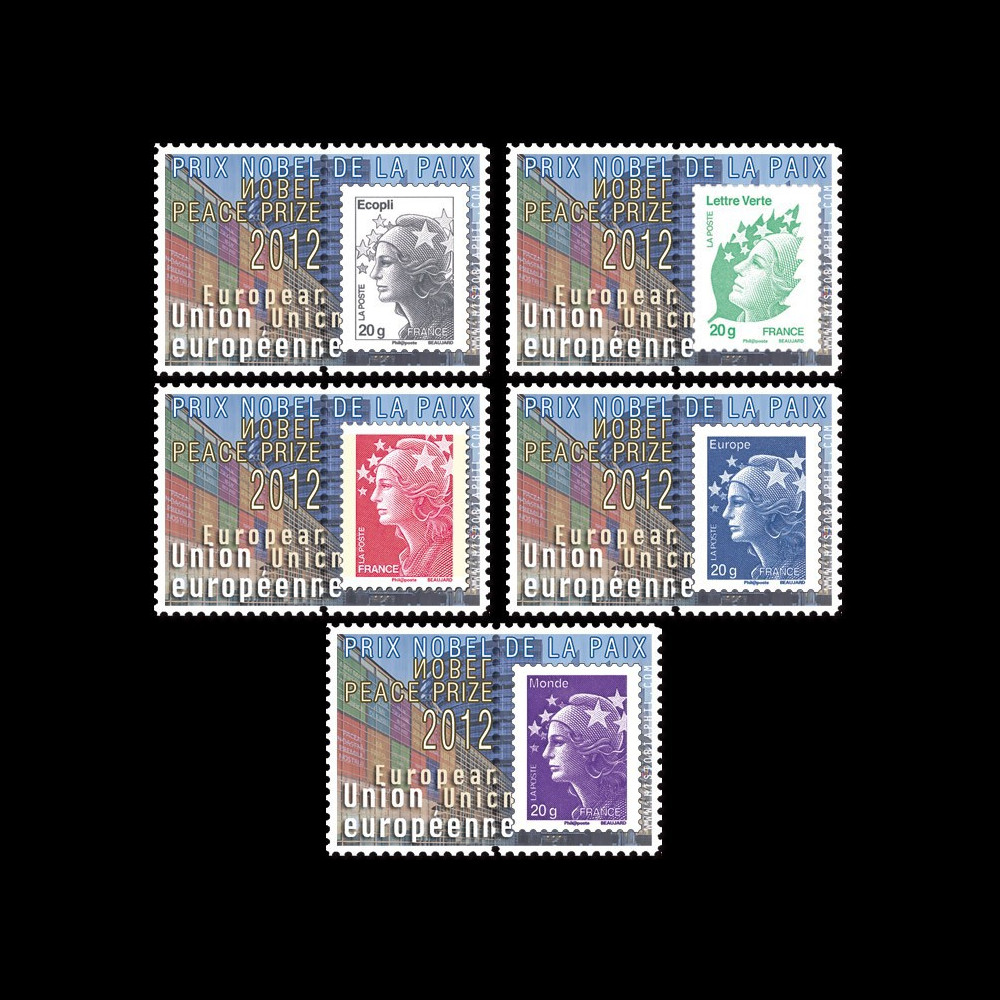 PE626-PT1-5 : 5 porte-timbres Parlement européen