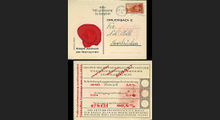 W2-AL0710 : Carte de vote officielle "Référendum du 13.1.1935 sur l’annexion de la Sarre"