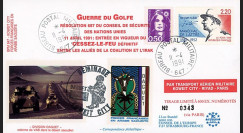 IK15 : 1991 - FFC KOWEÏT "GUERRE DU GOLFE - CESSEZ-LE-FEU / DIVISION DAGUET"