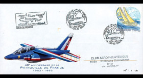 PAF-93 : 1993 - FDC France "40e anniversaire de la Patrouille de France"
