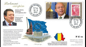 PE623T2 : 2012 - FDC Parlement européen "Référendum Destitution BASESCU