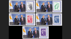 PE627-PT1/5 : 2013 - 5 porte-timbre Parlement européen "M. Christofias
