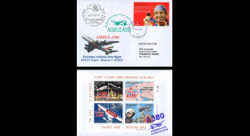 A380-204 : 2012 - FFC ÉMIRATS ARABE UNIS à bord "Airbus A380 Emirates - 1er Vol Dubaï-Moscou"