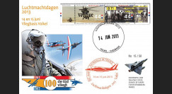 PAF13-8T2 : 2013 - FDC PAYS-BAS "60 ans Patrouille de France / ALPHAJET & MIRAGE 2000"