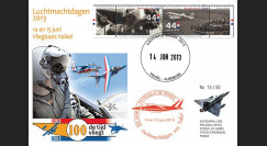 PAF13-8T4 : 2013 - FDC PAYS-BAS "60 ans Patrouille de France / ALPHAJET & MIRAGE 2000"