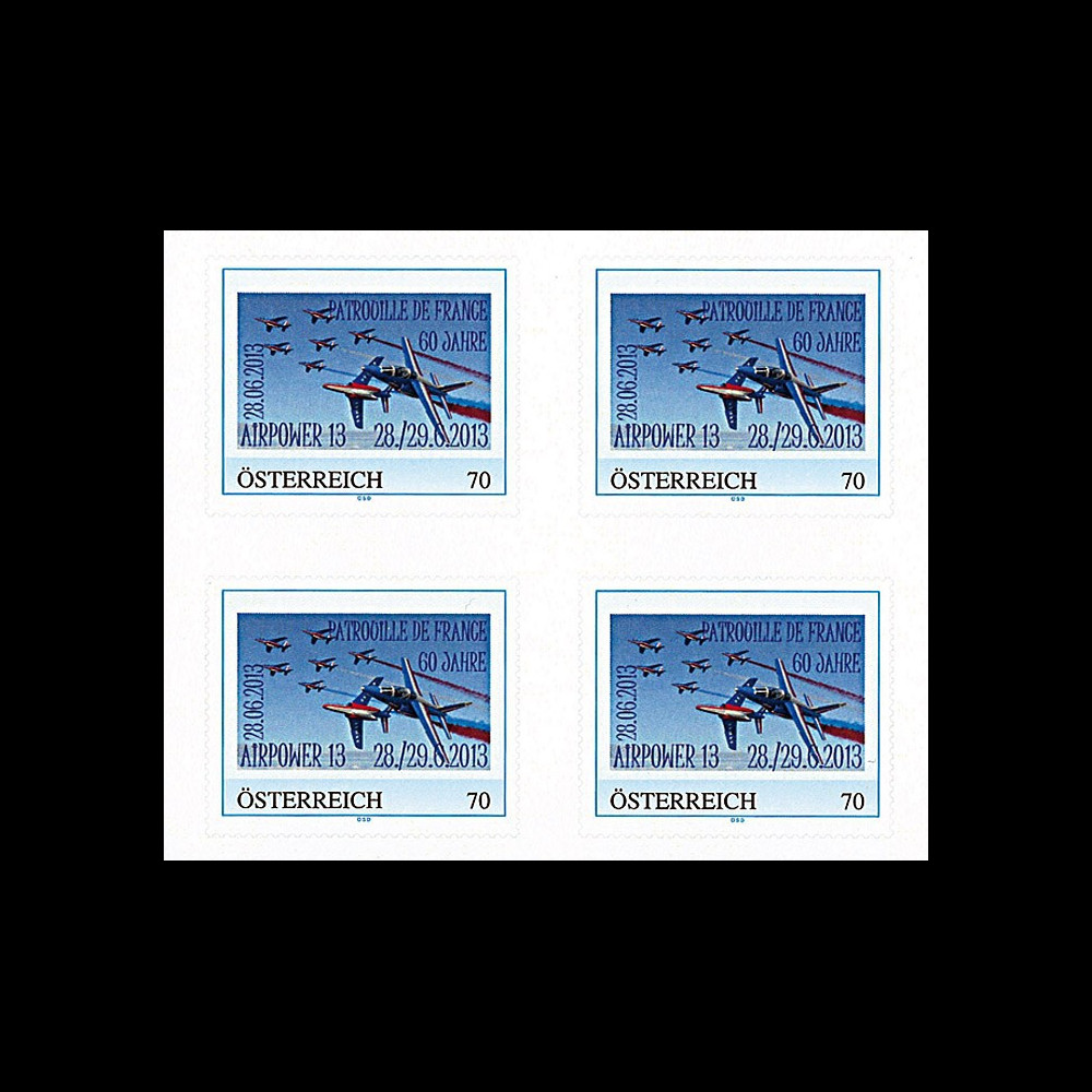 PAF13-9B4 : 2013 - Bloc 4 TPP AUTRICHE "AIRPOWER - 60 ans Patrouille de France"