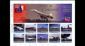 CO-E2ND : 2005 Feuillet L'épopée Concorde