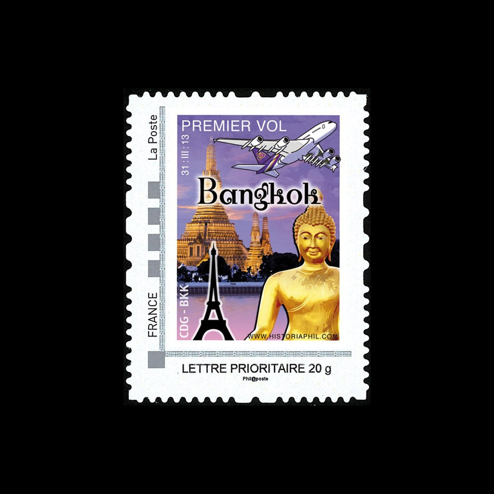 A380-220N : 2013 - 1 TPP "Airbus A380 Thai Airways - 1er Vol Paris-Bangkok"