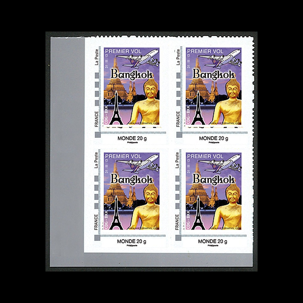A380-221B4 : 2013 - Bloc 4 TPP "Airbus A380 Thai Airways - 1er TG931 Vol Paris-Bangkok"