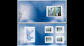 A380-225C : 2013 - Carnet collector 4 TPP "A380 Air France - 1er Vol Paris-Shanghai"