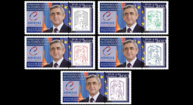 CE64-IVAPT1/5 : 10-2013 - Série 5 Marianne "Visite M. SARKISSIAN