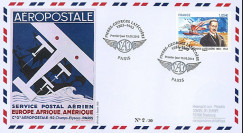 LATE13-1 : 2013 - FDC "AEROPOSTALE - Hydravion LATECOERE Laté 28 / Europe-Afrique-Amérique"