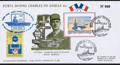 PADG03T2 : 2003 - 1er Jour TP Porte-avions de Gaulle - Brest Armées