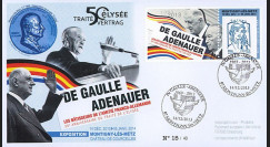 DG13-9T4 : 2013 - FDC "DE GAULLE & ADENAUER