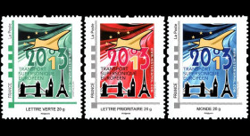 CO-RET49/51N : 2013 - Série de 3 TPP "10 ans dernier vol avion Concorde / Tour Eiffel"