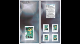 CO-RET51C : 2013 - Carnet Collector 4 TPP VERT "10 ans Retrait Concorde / Tour Eiffel"