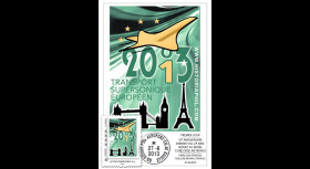 CO-RET51 : 2013 - Carte "10 ans dernier vol 'Retour au musée' Concorde AF Paris-Toulouse"