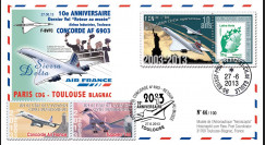 CO-RET54 : 2013 - FFC "10 ans dernier vol 'Retour au musée' Concorde AF Paris-Toulouse"