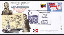 TRA05-2 : 2005 - FDC "200 ans Bataille de Trafalgar" - oblit. Poste aux Armées type2