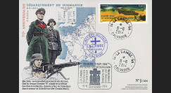 DEB14-12 : 2014 - FDC "70 ans D-DAY : Cimetière Militaire allemand La Cambe - ROMMEL"
