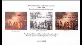 AUS05-1EL : 2005 - Epreuve de luxe - bloc Napoléon à Austerlitz