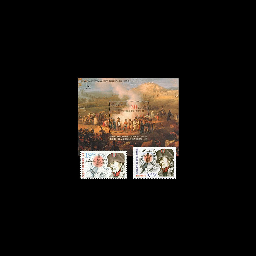 AUS05-1N : 2005 - Emission commune France - Rép. Tchèque Napoléon AUS05-1N : 2005 - Emission commune France - Rép. Tchèque Napoléon