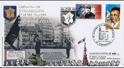 LIB04-S1 : 2004 - FDC "60 ans de la Libération de Strasbourg par la 2e DB - Leclerc"