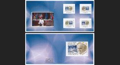 CE65V-1C : 25.11.2014 - Carnet Collector "Visite Pape François au Conseil de l'Europe"
