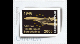 CO-RET22N : 2005 - Timbre personnalisé Concorde-EPE 1946-2006 (Canada)