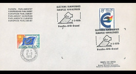 EP4L1a : 1979 - FDC BELGIQUE "Premières Élections Européennes au Parlement européen"