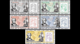 HLF15-PT1/5 : 2015 - Série 5 Marianne "l'Hermione sur les traces de La Fayette"