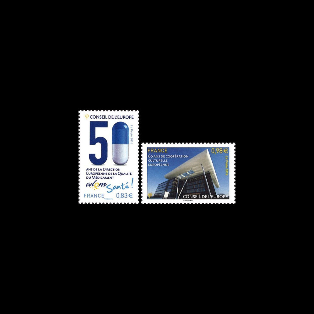 CE65-PJN : 2014 - TP de service du Conseil de l'Europe "50 ans Pharmacopée européenne"