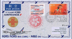 A380-267T1 : 2014 - FFC CHINE "Airbus A380 Air France - 1er Vol Hong Kong-Paris"