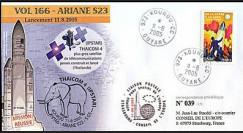 V166L type1 : 2005 - Ariane Vol 166 plus gros satellite télécom. THAICOM 4