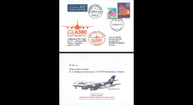 A380-116T2 : 2010 - FFC JAPON à bord "A380 Lufthansa - 1er Vol Tokyo-Frankfurt"